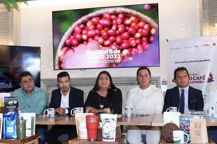 En CDMX, gobierno de Puebla presenta cuarta edición de Expo Café Orgullo Puebla