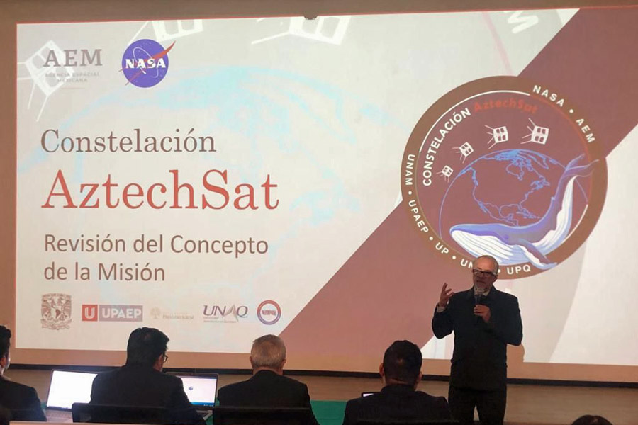 Proyecto Satelital “Constelación AZTECHSAT” concluye Primera Fase y es reconocido por NASA