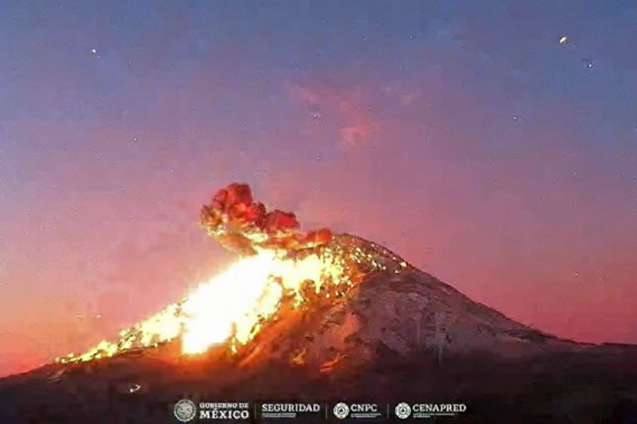 Supervisan rutas de evacuación ante actividad del Popocatépetl