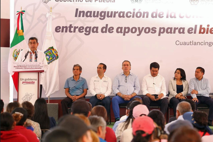 Ejecuta gobierno estatal acciones con visión solidaria y de sensibilidad gubernamental: Sergio Salomón