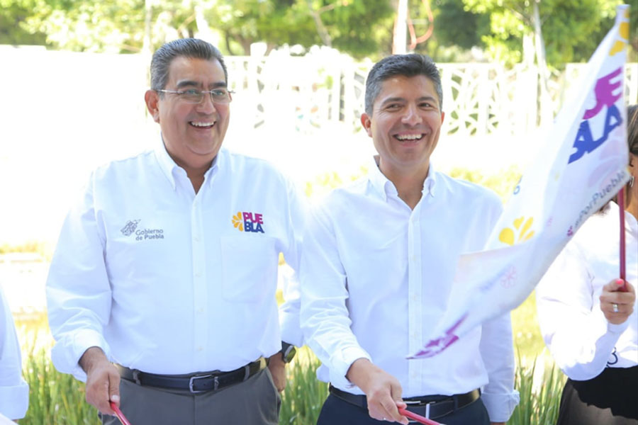 Con rehabilitación de parques, gobierno estatal cumple obligación para que Puebla sea mejor: Sergio Salomón