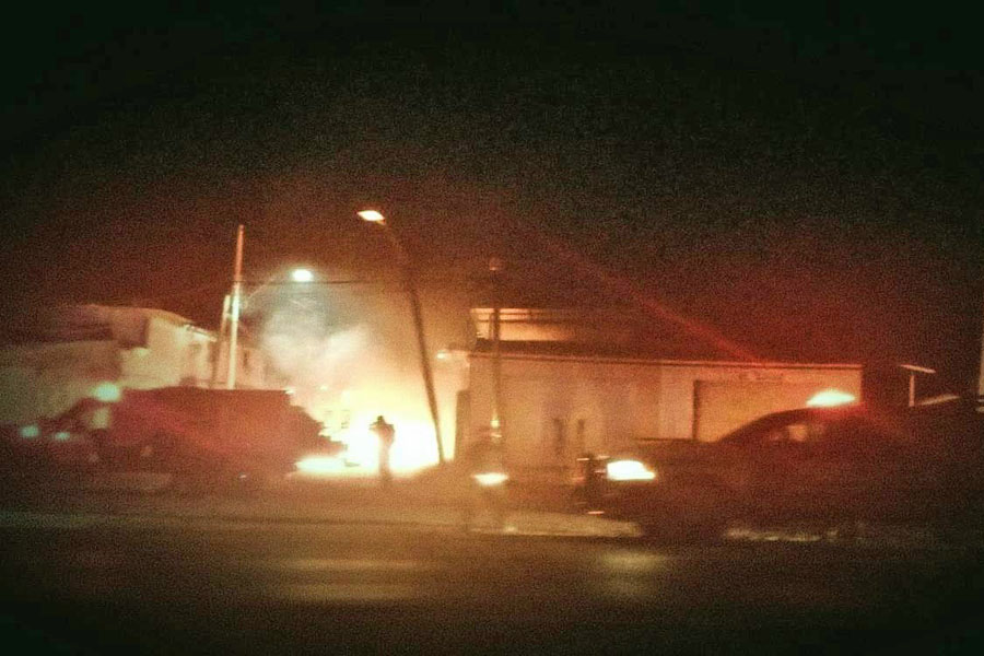 Explota coche bomba en Celaya y deja cinco oficiales de policía y Guardia Nacional heridos