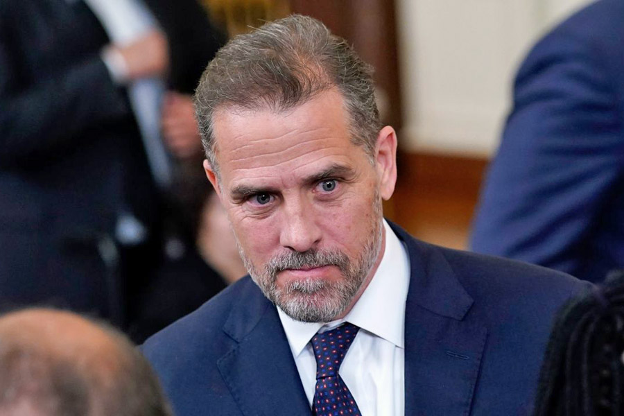 Hunter Hijo de Biden se declara culpable de 3 delitos federales