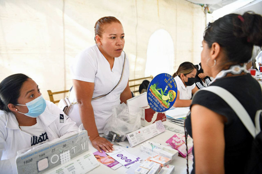 Gobierno de Puebla previene cáncer cervicouterino en jornadas ciudadanas