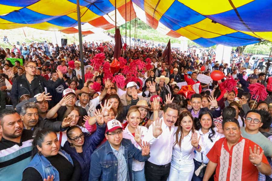 Desde Quimixtlán Nacho Mier sentenció que ningún cacique va a ser parte de la Cuarta Transformación