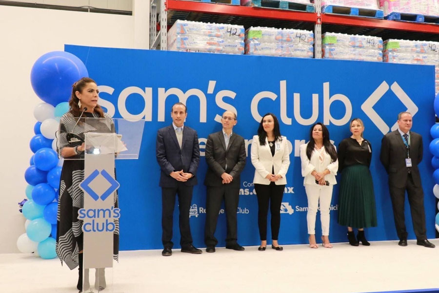 Reflejo del dinamismo económico, Sam's Club abre en Puebla la tienda más grande del país