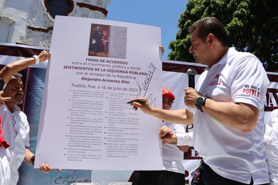 Gracias a AMLO estoy del lado correcto de la historia: Armenta