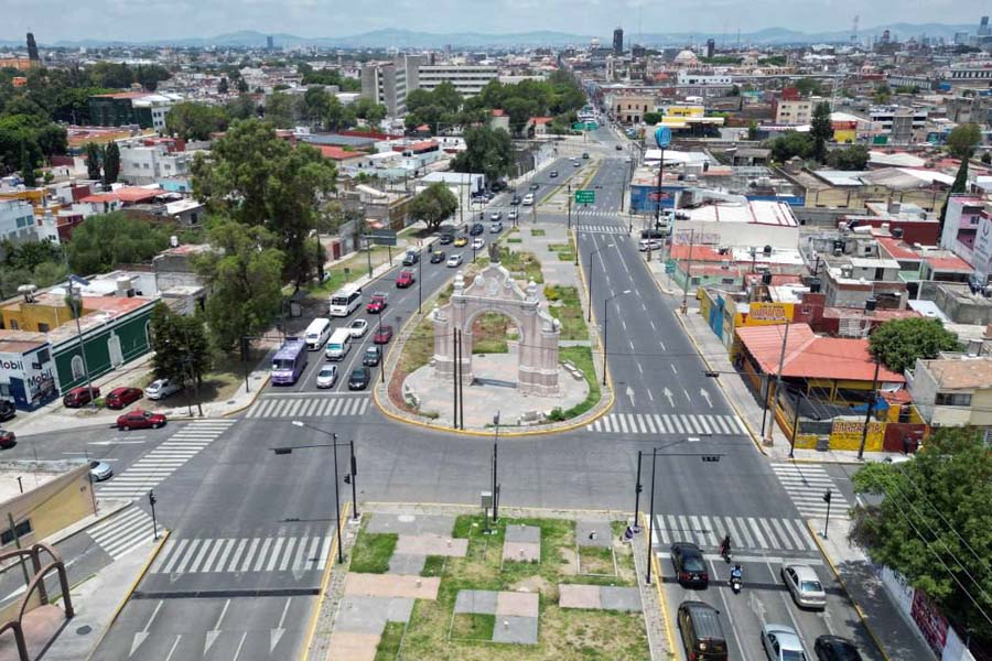 Ayuntamiento de Puebla intervino Calzada Zaragoza y Diagonal Defensores de la República