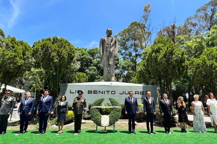 Con políticas públicas, Sergio Salomón honra legado de Benito Juárez: IPN