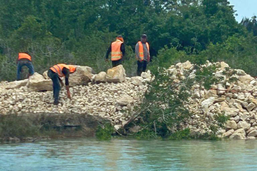 Activistas piden frenar obras en Tramo 6 por daños en Bacalar