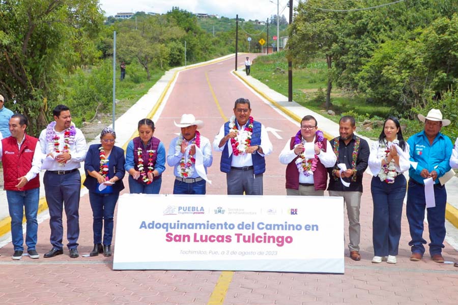 Realizó Sergio Salomón intensa gira de trabajo en Tochimilco, Atzizihuacan y Santa Isabel Cholula