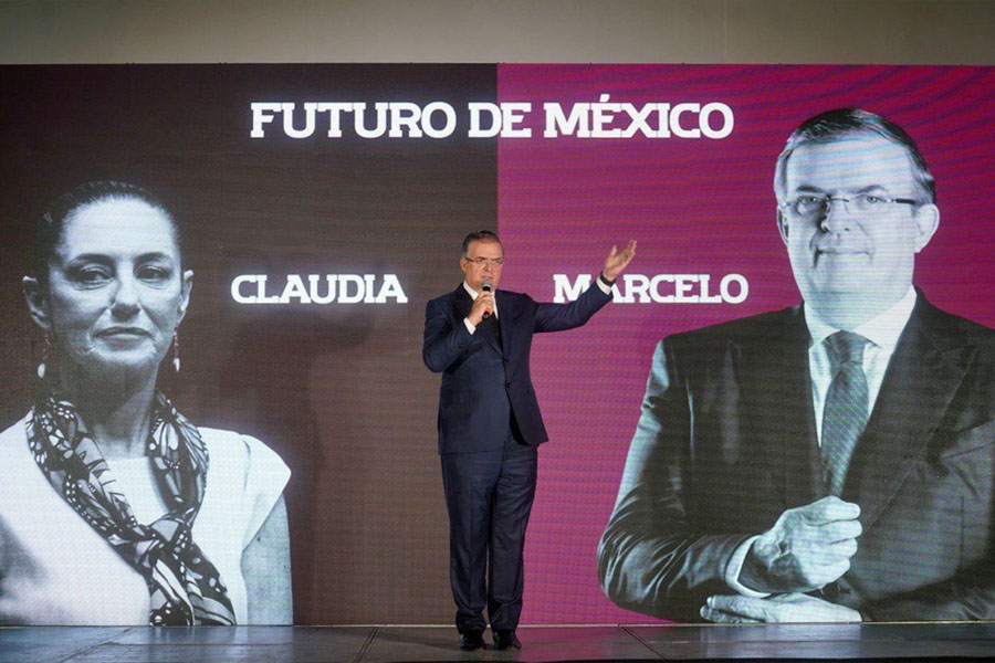 Acusó Ebrard campaña sucia de Claudia Sheinbaum