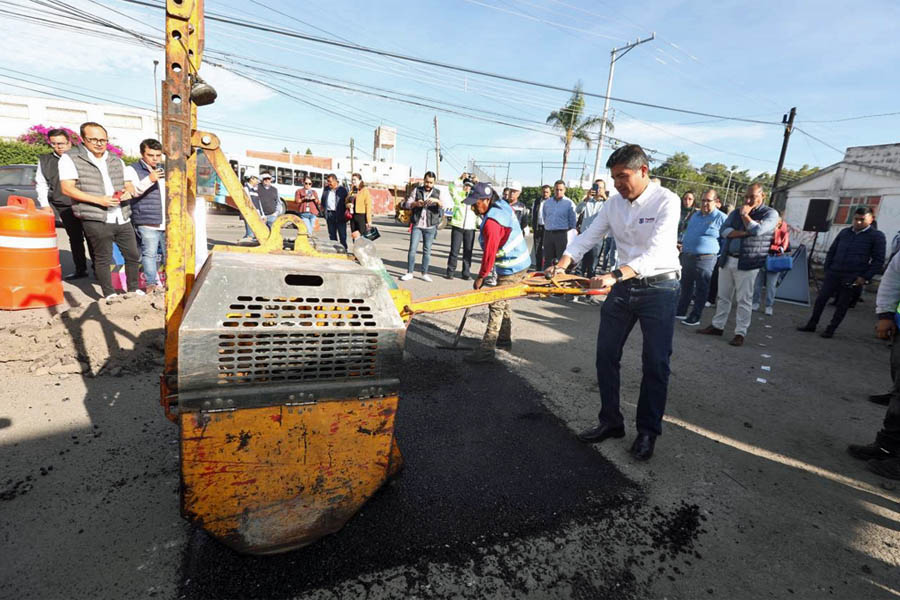 Ayuntamiento de Puebla tapará 50 mil baches con nueva etapa de mantenimiento