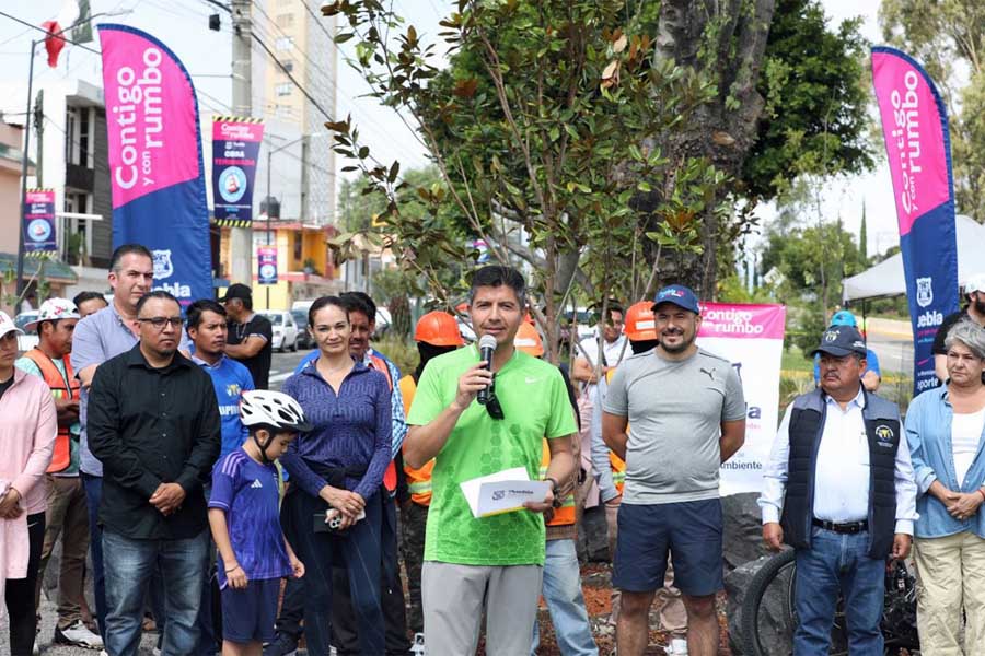 Ayuntamiento de Puebla rescata imagen de la Recta a Cholula