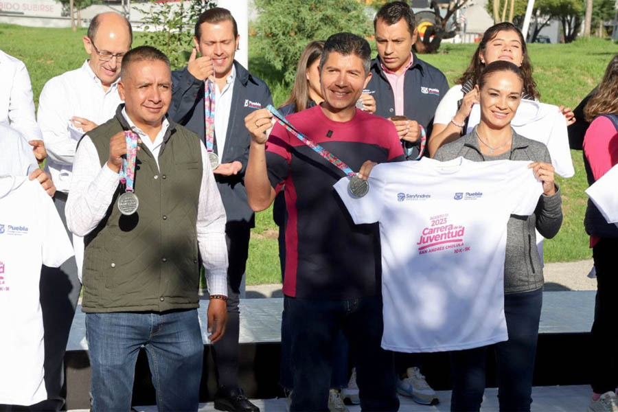 Carrera de la juventud 2023 ya cuenta con playera y medalla