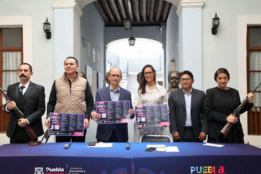 Puebla invita a disfrutar de la séptima noche de museos del 2023