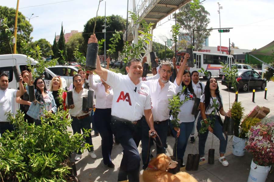 Continuamos las tareas de la Dra Claudia Sheinbaum y la tranformación en Puebla: Armenta