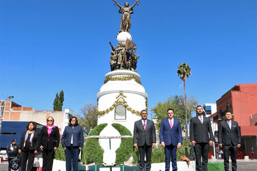 En ceremonia por Consumación de Independencia de México, Sergio Salomón llama a fortalecer valores y unidad