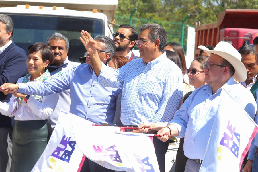 Sergio Salomón dio el banderazo de inicio a obras en el Ecoparque Metropolitano