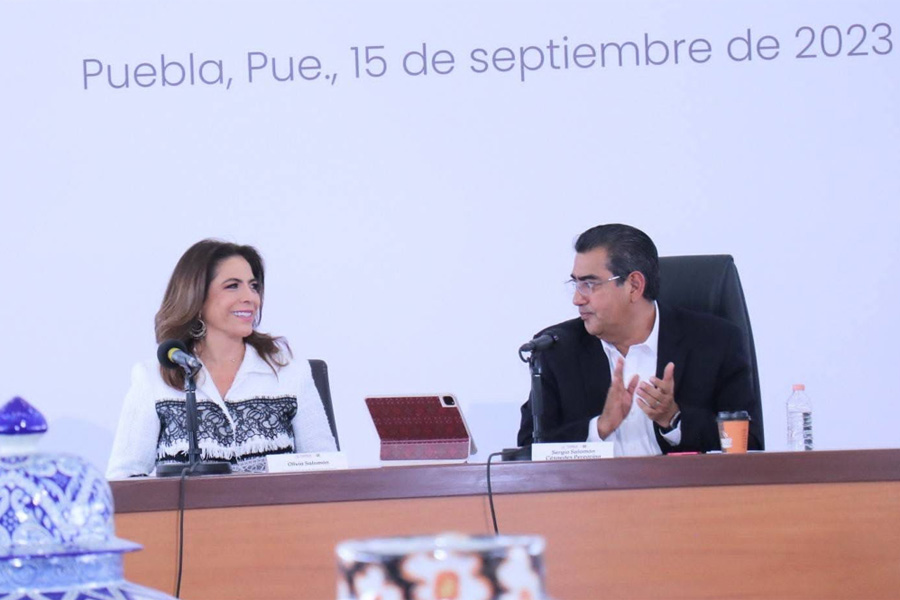 Puebla es referente nacional por la inversión extranjera captada este año: Olivia Salomón.