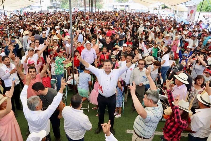 Cada mes, Armenta saluda a 100 mil ciudadanos