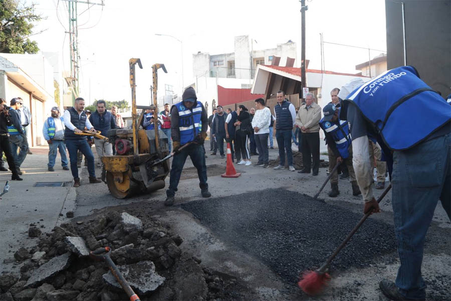 Gobierno municipal de Puebla arranca sexta etapa del programa de bacheo