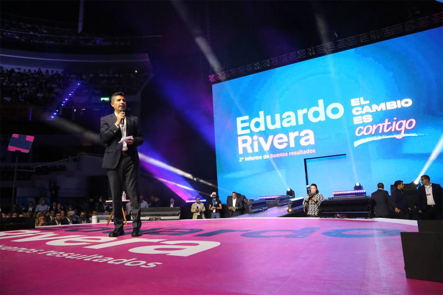 Eduardo Rivera, comprometido con el futuro de Puebla