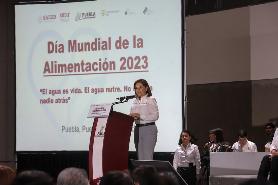 Para Puebla es prioridad la correcta alimentación de las familias: Gaby Bonilla