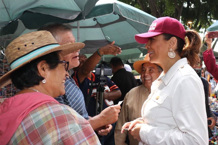 Mi compromiso, continuar con el humanismo mexicano del presidente López Obrador: Olivia Salomón