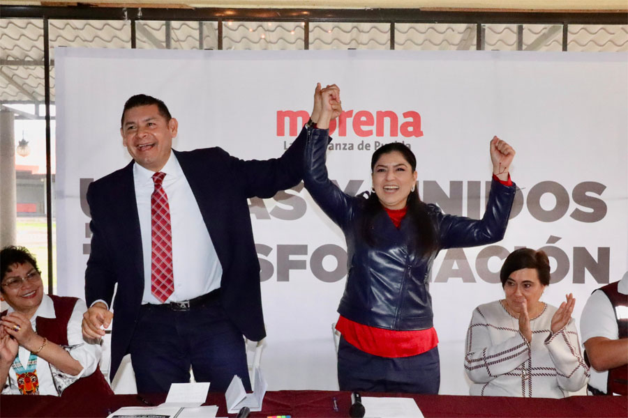 Suma Alejandro Armenta a equipo de Claudia Rivera, unidad es construir el triunfo