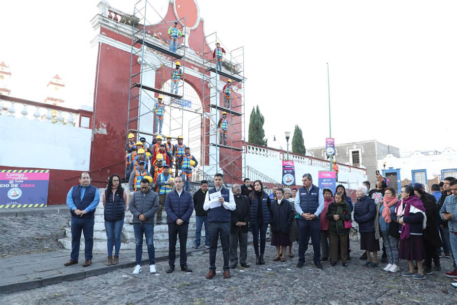 Ayuntamiento de Puebla va por el rescate de la imagen urbana del Barrio Analco