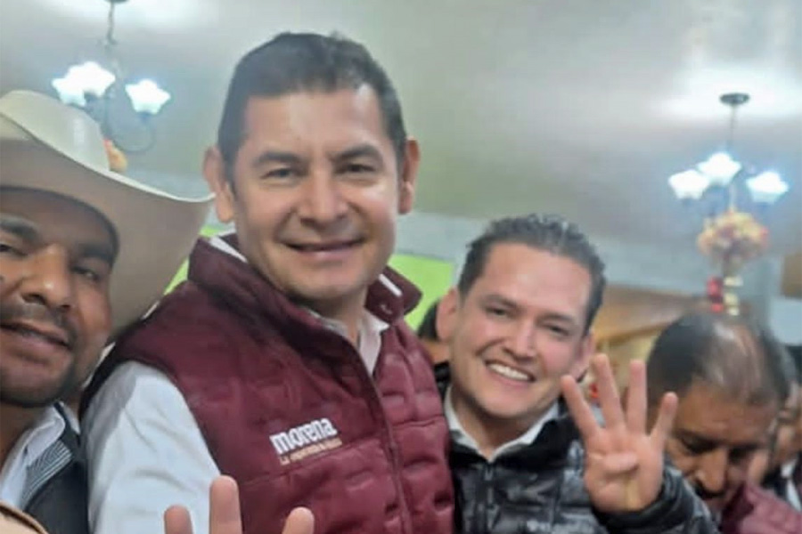 Eybar Márquez expresa unidad en torno a Alejandro Armenta, en gira por Chignahuapan