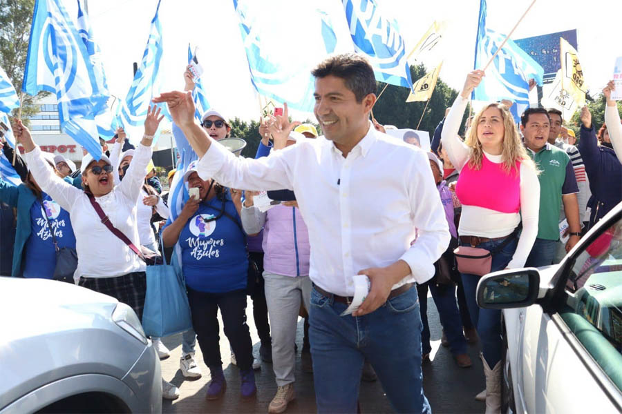 La unión hace la fuerza para dar la lucha por Puebla: Lalo Rivera