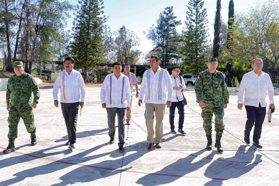 Con Oaxaca, gobierno de Puebla fortalece seguridad en zona limítrofe