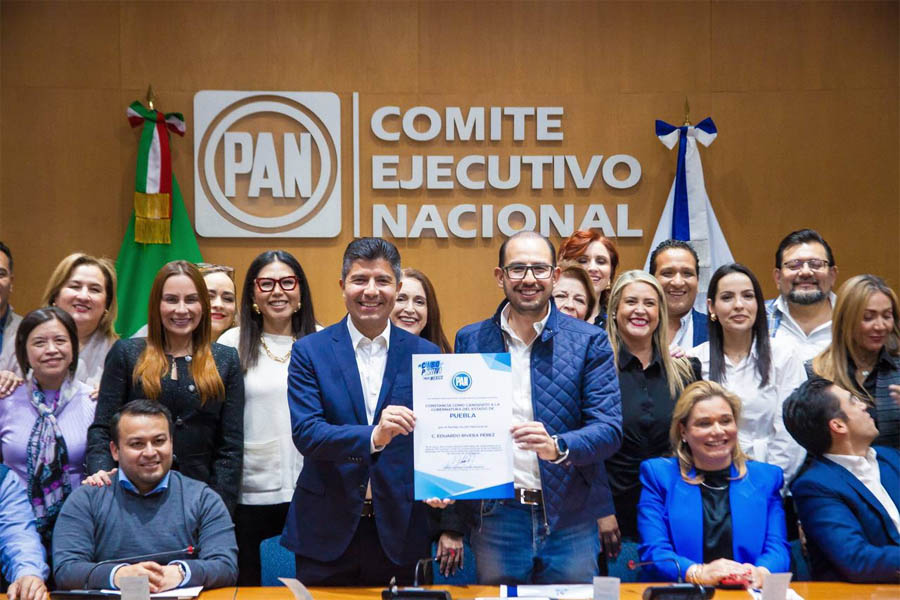 Aprueba Comisión Permanente Nacional a Eduardo Rivera como candidato del PAN a Gobernador de Puebla