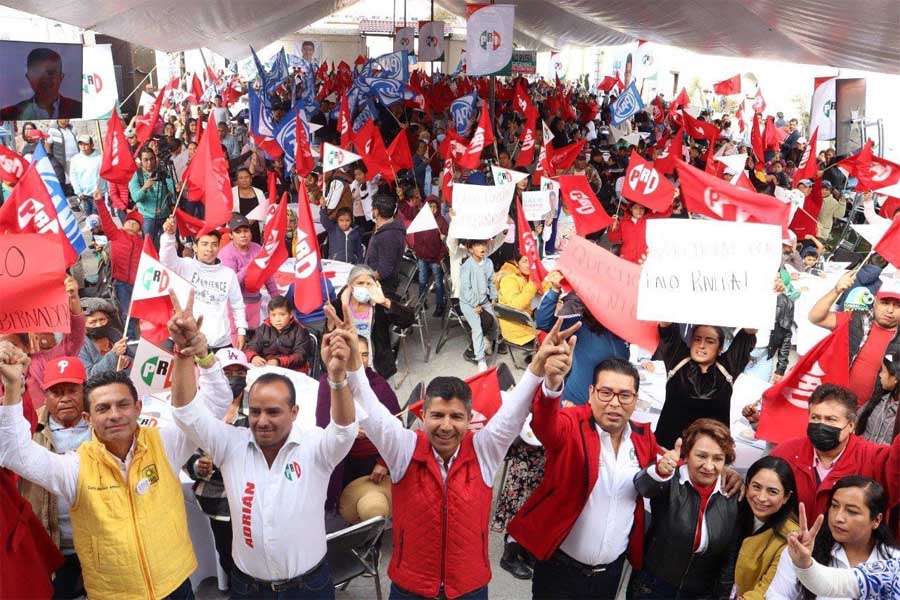 Tehuacán, Quecholac y Texmelucan primeras paradas del cierre de precampaña de Lalo Rivera