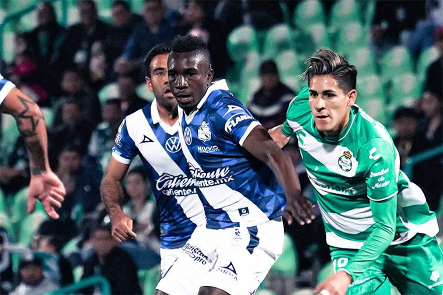 Santos Laguna goleó al Puebla en partido de la Jornada 4