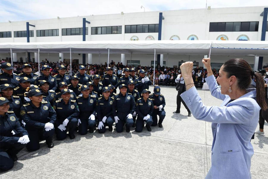 Destaca Claudia Sheinbaum Estrategia de Seguridad que permitió disminuir los delitos de alto impacto en la ciudad