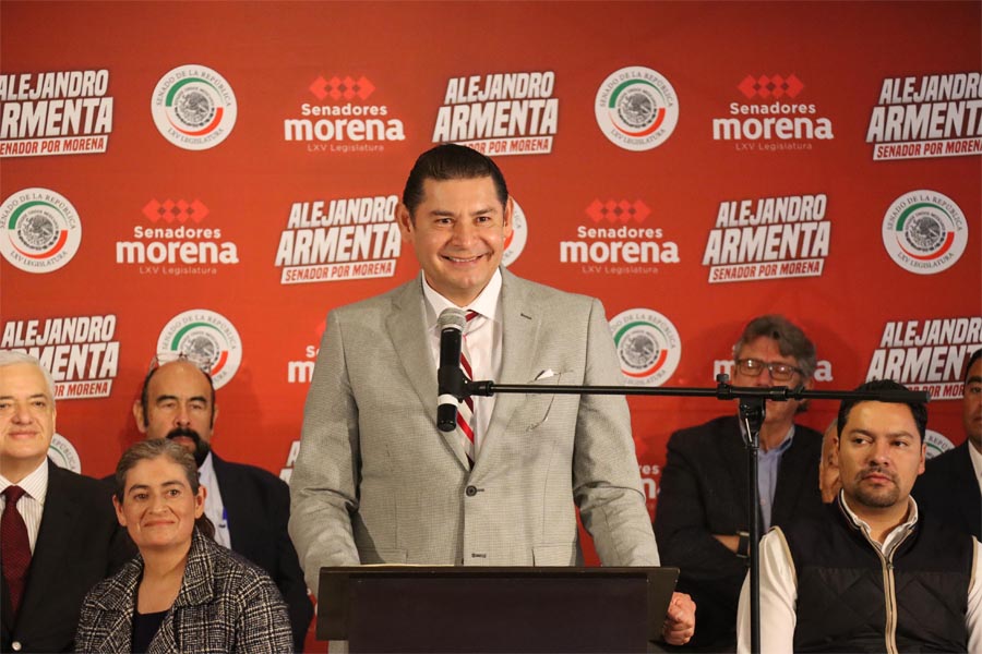 En el Senado se impulsan proyectos a favor del pueblo: Armenta