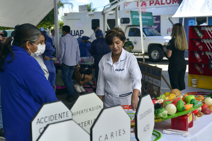 Jornada Universitaria “La BUAP cerca de ti” en la Junta Auxiliar de San Pedro Zacachimalpa