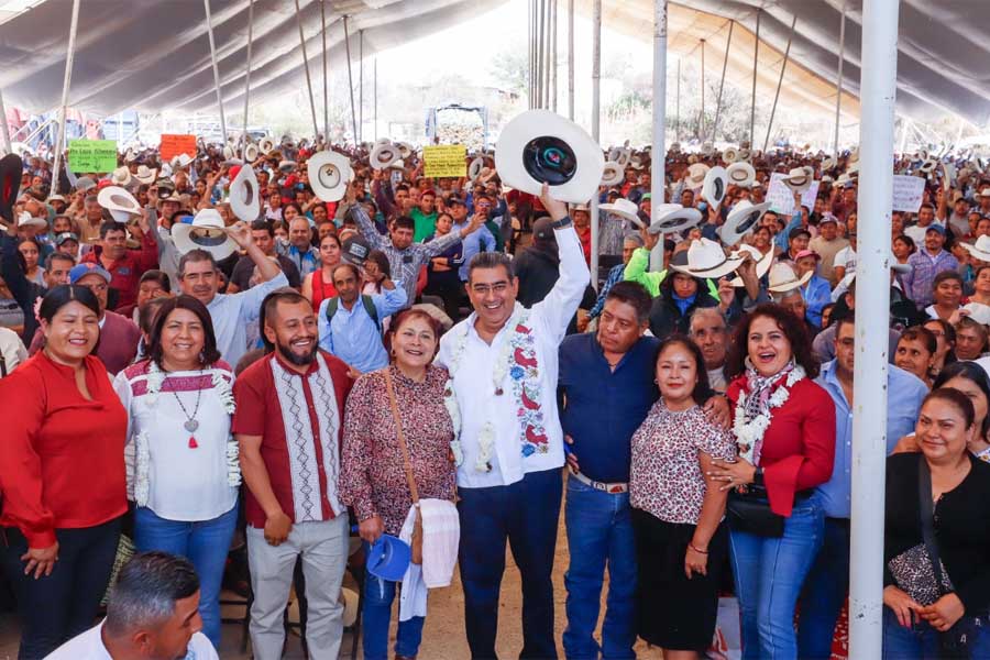 “Somos el gobierno que históricamente ha invertido más en el campo poblano”: Sergio Salomón