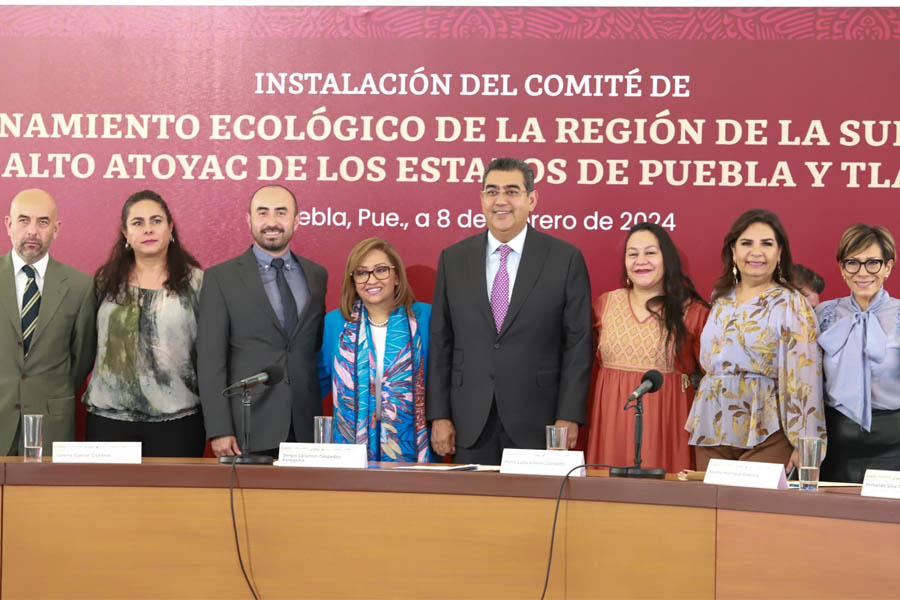 Con Federación y Tlaxcala, gobierno de Puebla fortalece trabajo para proteger el medio ambiente