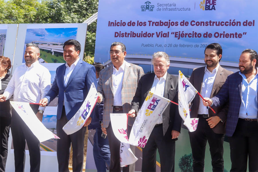 Con distribuidor “Ejército de Oriente”, gobierno estatal y federación favorecerán movilidad hacia el sureste