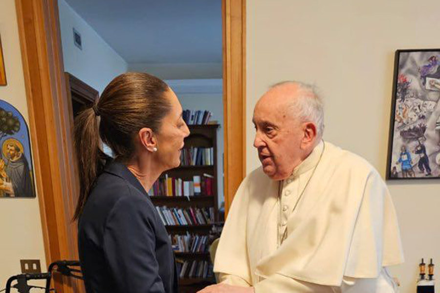 Sostiene Claudia Sheinbaum encuentro con el Papa Francisco