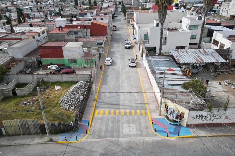 Gobierno municipal inauguró cuatro calles rehabilitadas mediante “Construyendo Contigo”