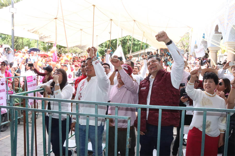 En Puebla se consolidará la Cuarta Transformación con el triunfo de Alejandro Armenta: Claudia Sheinbaum