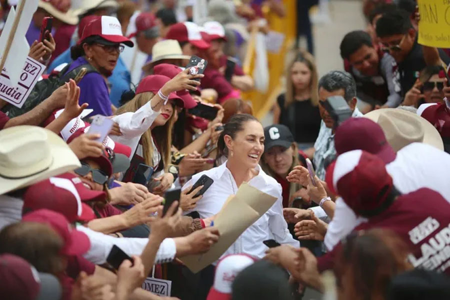 “Venimos de un movimiento social que conquistó el corazón de México en 2018 y que va a triunfar en 2024”: Claudia Sheinbaum en Durango