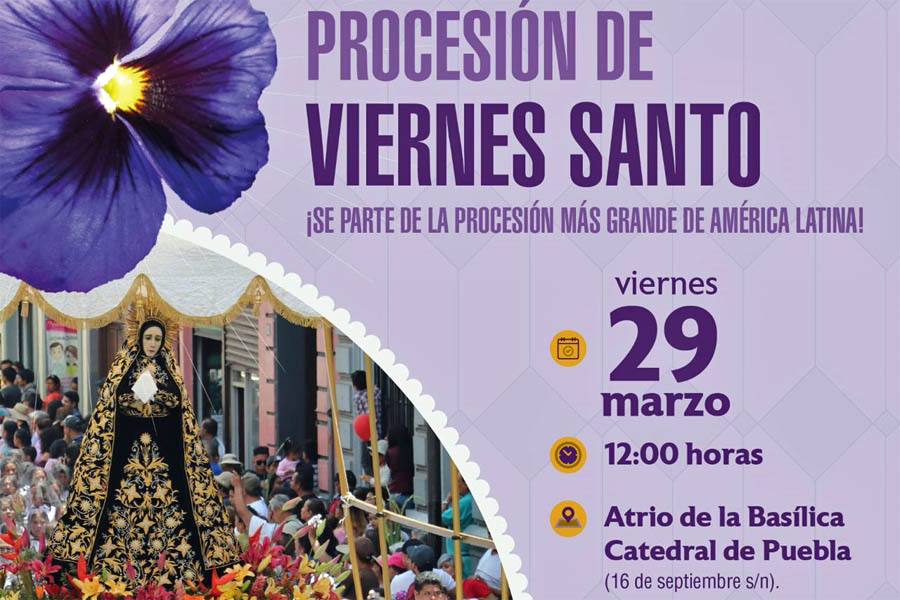 Anunció Ayuntamiento de Puebla Operativo Semana Santa 2024