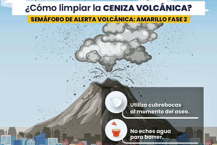 Registró Popocatépetl intensa actividad por la noche