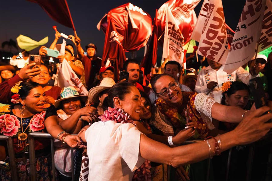 Transformación es el grito que retumba en todo México: Claudia Sheinbaum en Huatulco, Oaxaca